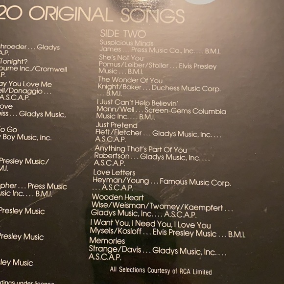 Vintage Elvis Presley Vinyl Record - Picture 5 of 9